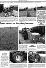 Na zes weken van vijf uur 's morgens tot tien uur 's avonds werken, heeft loonbedrijf Jan van den Bergh uit Lageland de grote vraag naar sleepslangbemesten weggewerkt.