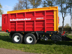 opraapwagen bij de bult